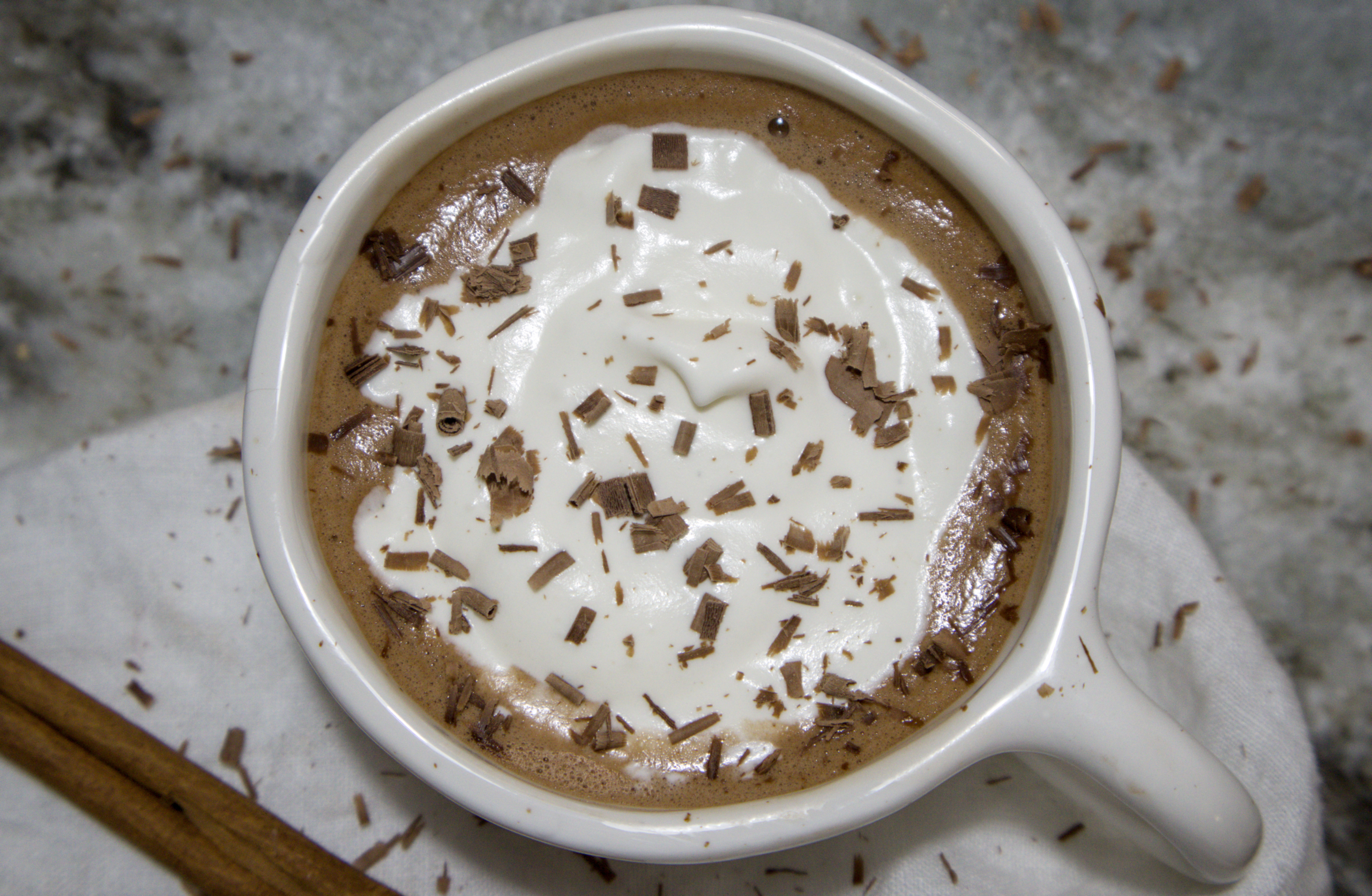 mexican hot chocolate - chocolate chaud mexicain