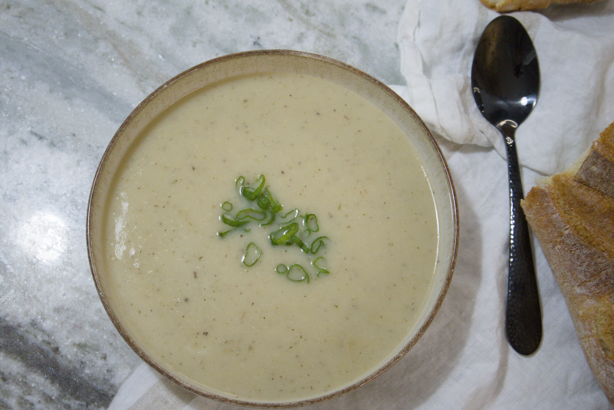 potage chou fleur-Cauliflower Soup