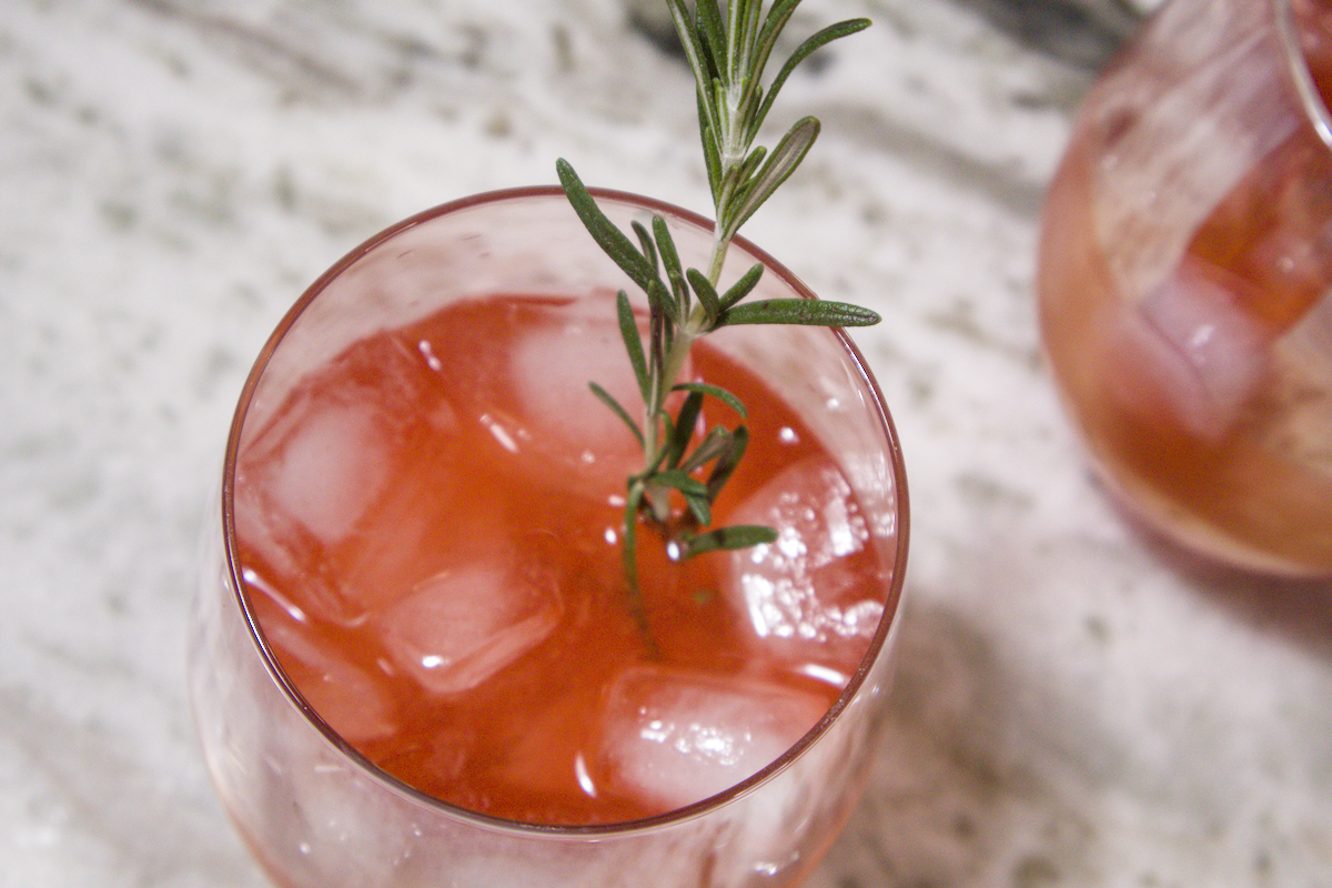 mocktail canneberge