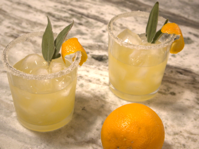 mocktail sauge orange
