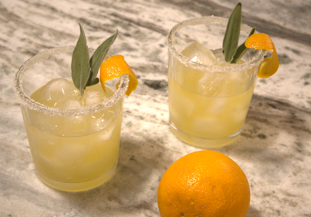 mocktail sauge orange