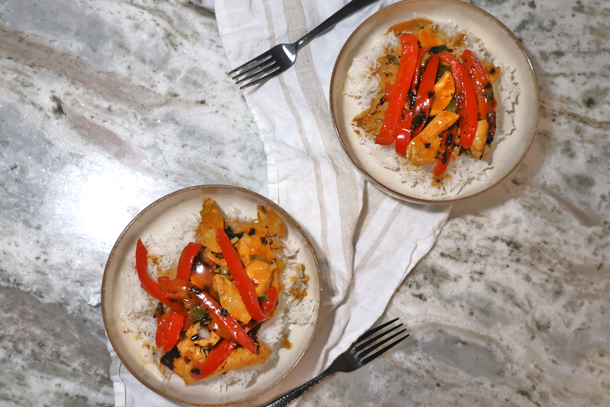 curry de poulet