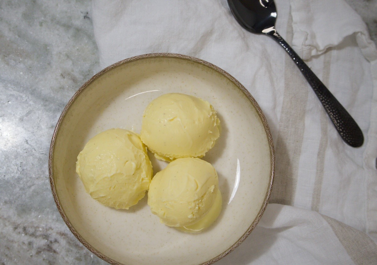 creme glacee vanille
