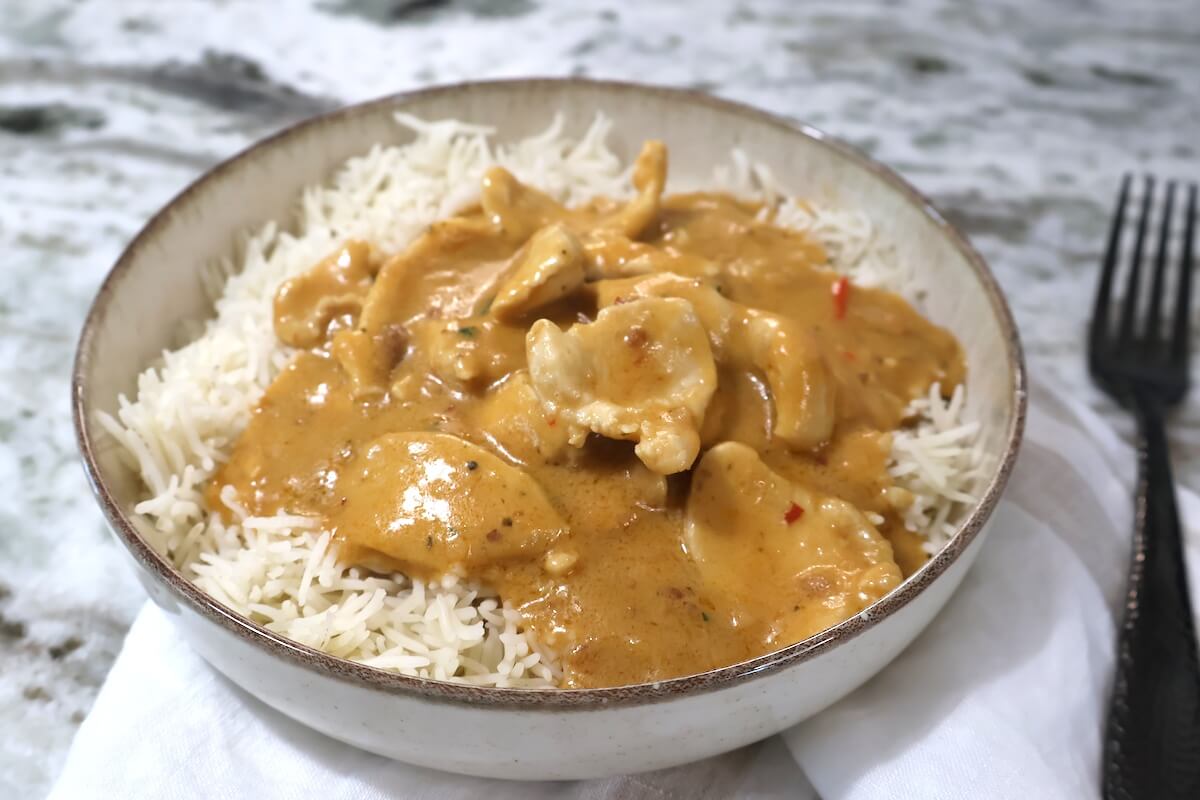 poulet arachides