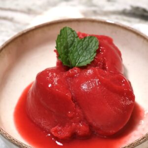 sorbet framboise
