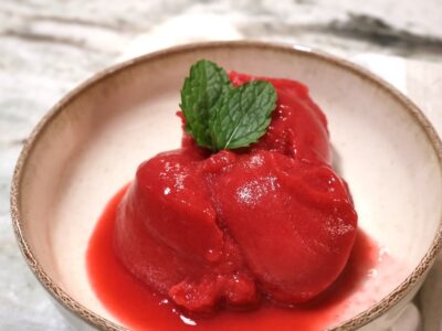 sorbet framboise