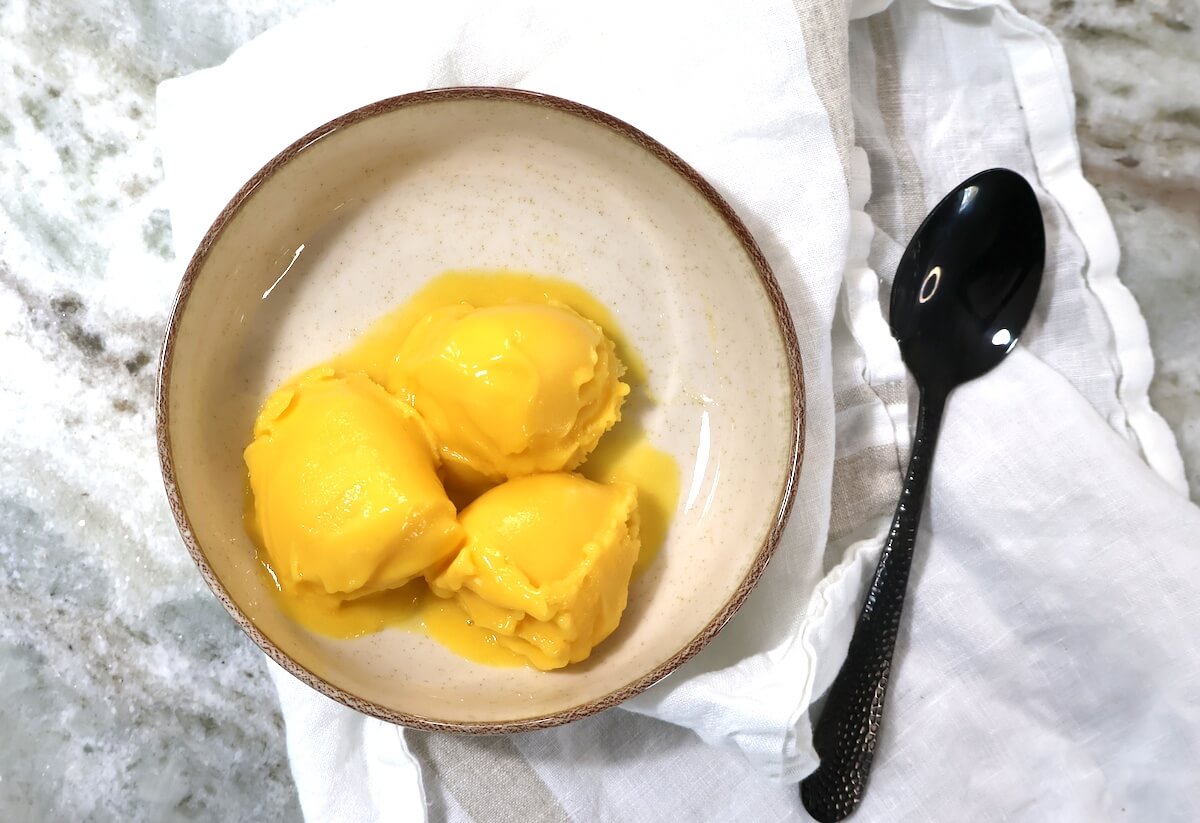 sorbet mangue