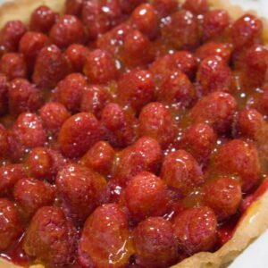 tarte framboise